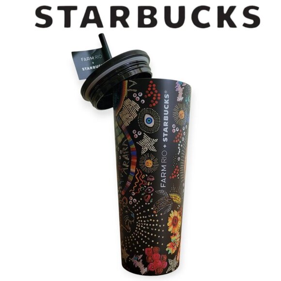 Starbucks **Farm RIO** 24oz **Stainless Steel** Tumbler NWT - Picture 1 of 7